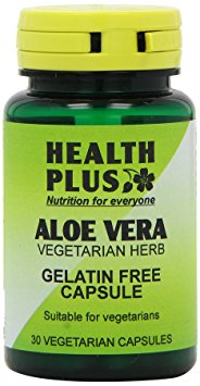 Health Plus Aloe Vera 5000mg Digestive Health Plant Supplement - 30 Gelatin Free Capsules