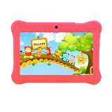 Tagital 7 T7K Quad Core Android Kids Tablet with Wifi and Camera and Games HD Kids Edition wZoodles Pre-Installed Pink