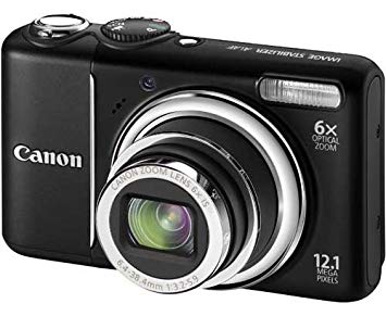 Canon PowerShot A2100IS 12.1 MP Digital Camera with 6x Optical Image Stabilized Zoom and 3.0-inch LCD
