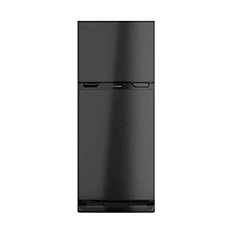 Furrion 10 cu. ft Arctic 12 Volt Left Hinge Built-in Refrigerator (Black) for RV, Camper or Trailer with Independent Freezer - High Gloss Black Door Panel - FCR10DCDTA-BR-BG