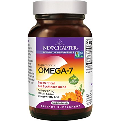 New Chapter Supercritical Omega 7 with Sea Buckthorn   Plant Sourced Fatty Acids   Omega 7   Non-GMO Ingredients - 60 Servings Ingredients