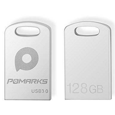 128GB USB 3.0 Flash Drive, Pomarks MagicBean Mini Flash Memory Stick