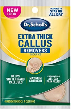 Dr. Scholl's Extra Callus Removers, Extra Thick Pads, 4 Count