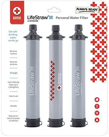 LifeStraw Red Cross Personal Water Filter