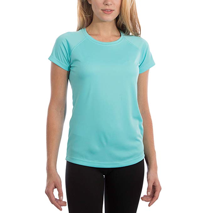 Vapor Apparel Women's UPF 50  UV Sun Protection Performance Short Sleeve T-Shirt