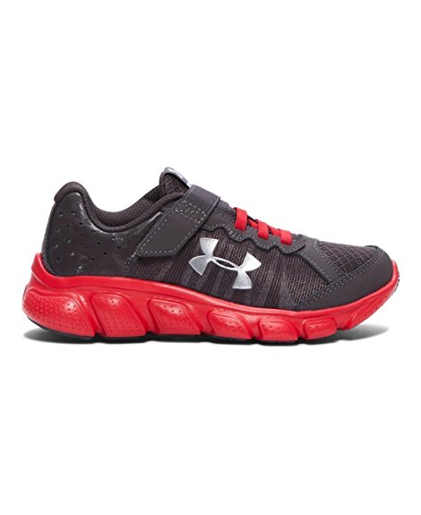 Under Armour Little Boys' Pre-School UA Assert 6 AC Running Shoes 1 Little Kid M Charcoal