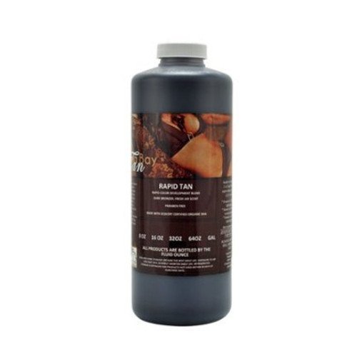 Rapid Tan Bronze Sunless Airbrush Spray Tanning Solution 32oz
