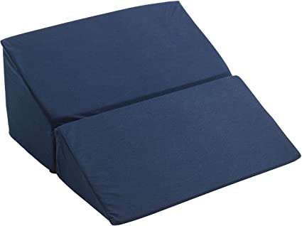 Drive Medical Folding Bed Wedge, 12 Inch, Blue