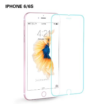 iPhone 6S Screen Protector, Kinps Tempered Glass Screen Protector Film Ultra slim 0.33MM for iPhone 6/6s