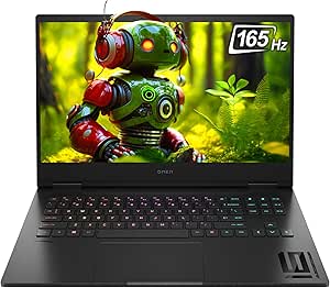 HP Omen Gaming Laptop, Intel i9-14900HX, 64 GB DDR5 Ram, 2 TB PCle SSD, 16.1"" FHD (1920 x 1080), Nvidia Geforce RTX 4070, W11 Home, Black