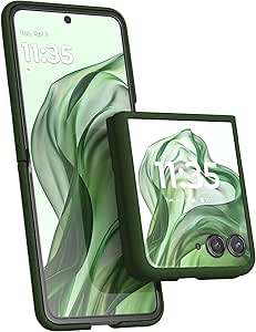 Motorola Razr  (Plus) 2024 Spring Green Protective Case- Rigid, Lightweight Polycarbonate Shells Slim Precision Fit Drop Protection for Moto Razr  Plus 2024 (NOT for Razr 2024)