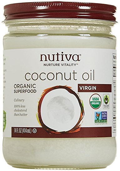 Nutiva Organic Virgin Coconut Oil - 14 Oz