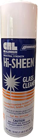 CRL SOMACA Hi-SHEEN Glass Cleaner - 19 oz Can by CR Laurence
