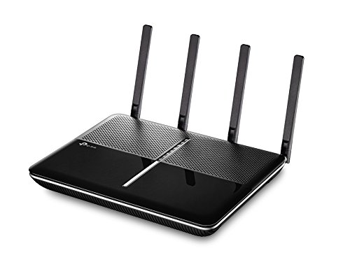 TP-Link Archer C3150 AC3150 Dual-Band Gigabit WLAN Router (2167 Mbit/s (5GHz)   1000Mbit/s (2.4 GHz), 4 Gigabit LAN Ports, 1 USB 2.0, 1 USB 3.0, MU-MIMO, Print/Media/FTP/Server, App Control) White