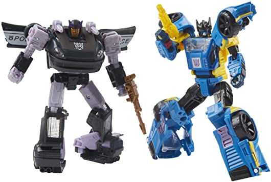 Transformers Generations War for Cybertron Galactic Odyssey Collection Dominus Criminal Pursuit 2-Pack, AMAZON EXCLUSIVE, Ages 8 and Up, 5.5-inch