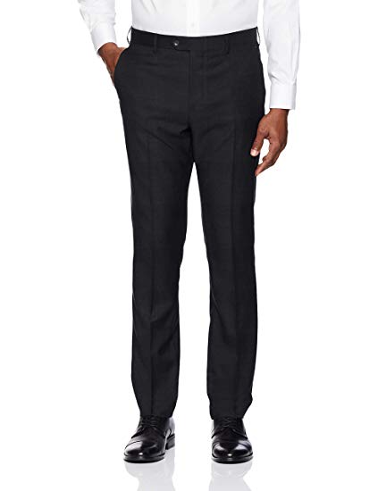 Amazon Brand - BUTTONED DOWN Men's Slim Fit Super 110 Italian Wool Suit Dress Pant