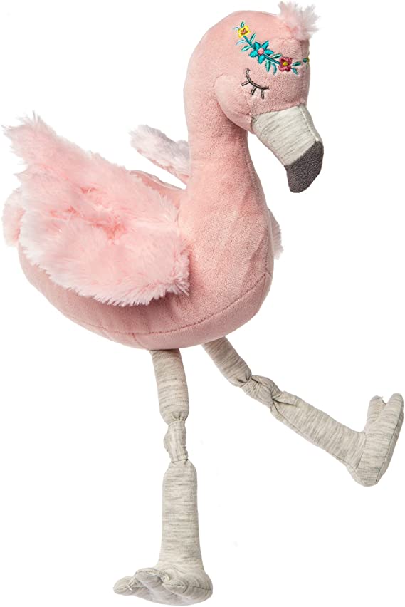 Mary Meyer Stuffed Animal Soft Toy, 12-Inches Tingo Flamingo