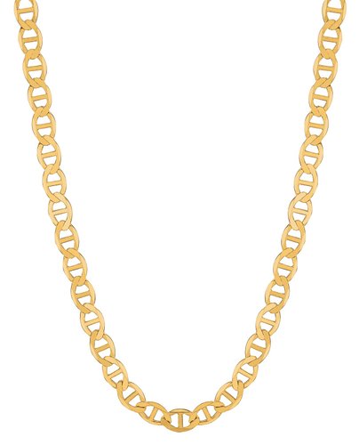 14k Solid Yellow Gold Anchor Mariner Chainnecklace 45 Mm 83 Grams 20