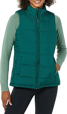 Amazon Essentials Women's Mid-Weight Puffer Vest