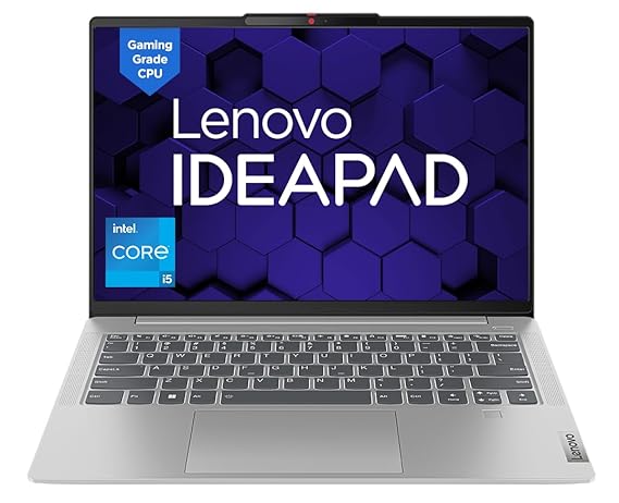 Lenovo IdeaPad Slim 5 Intel Core i5 12450H 16" (40.6cm) WUXGA  IPS Laptop (16GB/512GB SSD/Win 11/Office 2021/Backlit KB/FHD Camera/Alexa/3 Month Game Pass/Cloud Grey/1.89Kg), 83BG000PIN