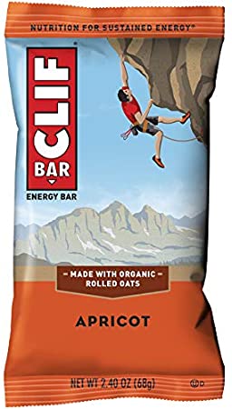 CLIF BAR - Energy Bars - Apricot - (2.4 Ounce Protein Bars, 12 Count)