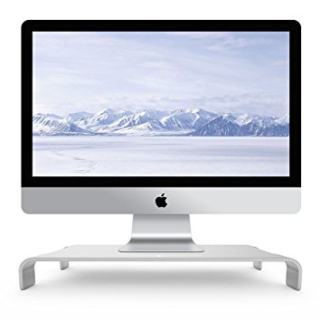iQunix Spider Thick Aluminum Stand with Strong Bearing Capability for Monitor / Apple iMac / Laptop / PC (104)