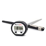 ThermoPro TP-01 Universal Instant Read Cooking Meat Thermometer Food Thermometer with Food-Safe Stainless Steel Probe for Kitchen Cooking Poultry Grill BBQ and Candy