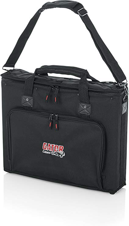 Gator Cases Portable 2U Rack Bag with 14" Rackable Depth; (GRB-2U)