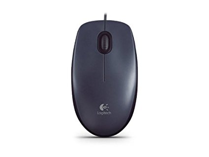 Logitech M90 Optical Mouse - Black