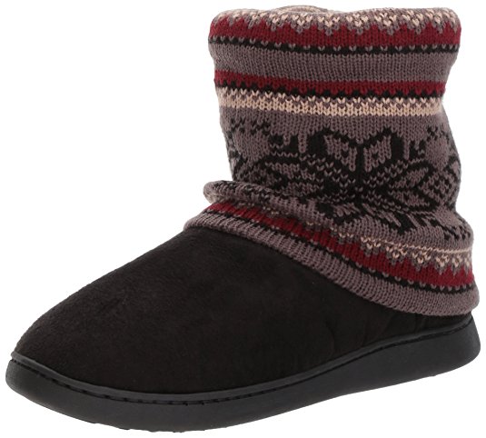 Muk Luks Women's Raquel Charcoal Slipper