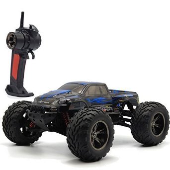 TOZO C2031 RC CARS High Speed 30MPH 1/12 Scale RTR Remote control Brushed Monster Truck Off road Car Big Foot RC 2WD ELECTRIC POWER BUGGY W/2.4G Challenger Blue
