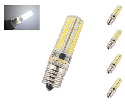 Bonlux E17 LED Appliance Bulb 5W Dimmable 110V Intermediate Base LED Daylight Bulb 40W LED ReplacementPack of 4
