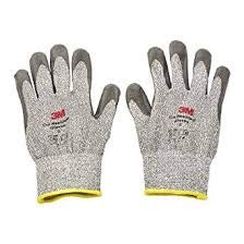 3M Comfort Grip Gloves, Cut Resistant, L.