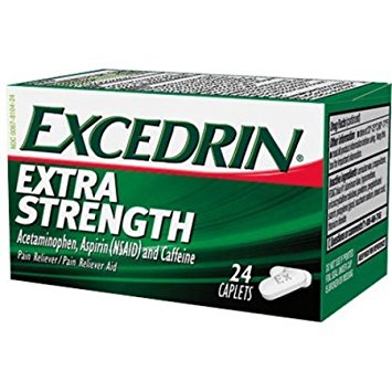 Excedrine Extra Strength Caplet, 24 Ct