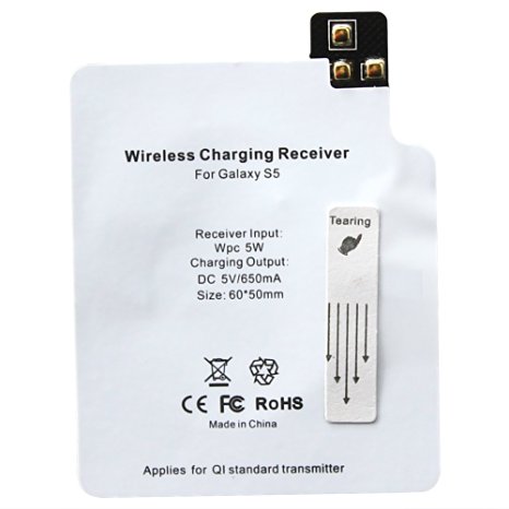 Wireless Charger Charging Receiver Module Sticker for Samsung Galaxy S5
