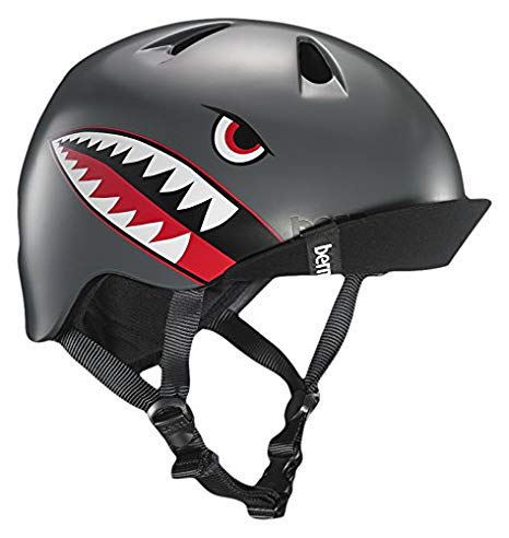 Bern Summer Children's Helmet, Jr. Nino Kids Sport Bike Helmet with Visor