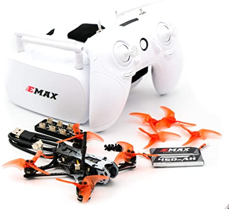 EMAX TinyHawk II Freestyle FPV Drone RTF Kit with Goggles and Controller