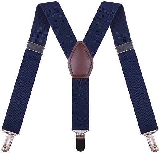 Mens Suspenders Y-Back Adjustable Suspender for Kids Boys Pants Braces Straps