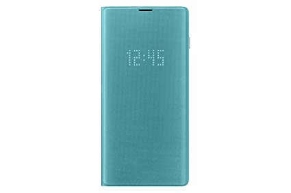 Samsung Official Original LED View Flip Cover Case for Galaxy S10e / S10 / S10  (Plus) (Green, Galaxy S10 )