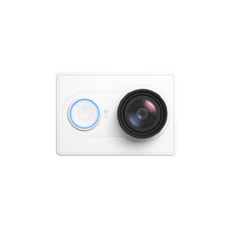Original Xiaomi yi Camera Xiaoyi Action Sport Camera 16MP 4608X3456 1920x1080p WIFI Bluetooth 40 Standard Edition White