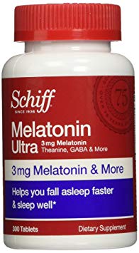 Schiff Melatonin Ultra Sleep Support Tablets - 300 ct.