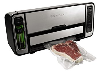 FoodSaver Premium 2-In-1 Automatic Bag-Making Vacuum Sealing System, Silver FSFSSL5860-DTC