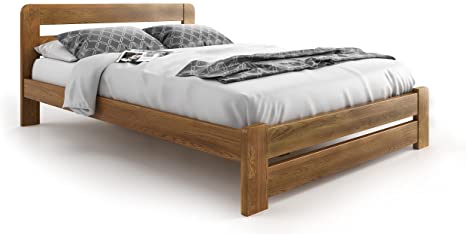 Nodax Single bed frame F1 (Oak, 3ft, 90x190 cm)