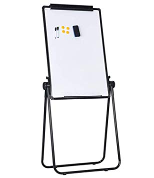 BuyHive U-Stand Whiteboard Easel Style Dry Erase Mark Board Magnetic Double Sided Office School Commercial Use