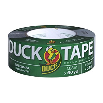 Duck Brand 877269 All-Purpose Duct Tape, 1.88 Inches by 60 Yards, Silver, Single Roll