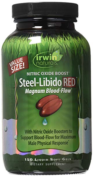 Irwin Naturals Steel-Libido Red Supplement, 150 Count