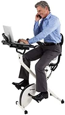 FitDesk v2.0 Desk Exercise Bike with Massage Bar