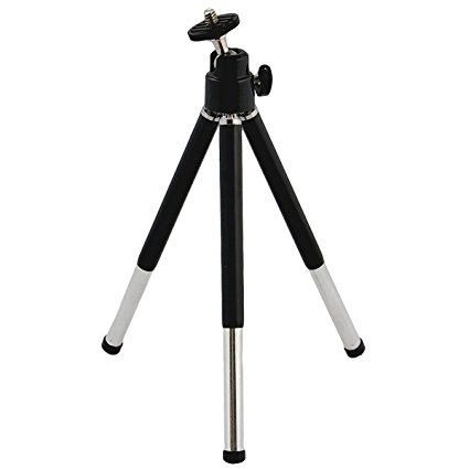 JacobsParts 7" Heavy Duty Mini Tripod with Pan Tilt Head for Digital Cameras and Camcorders