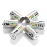 EBL 5000mAh Ni-MH Rechargeable C Batteries 6 Pack