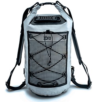 ZBRO Waterproof Dry Bag with 2 Pockets, Padded Straps and Reflective Stripe